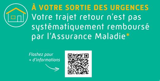 illustration Vous arrivez aux urgences, avez-vous pensé à prévenir vos proches pour votre retour ?